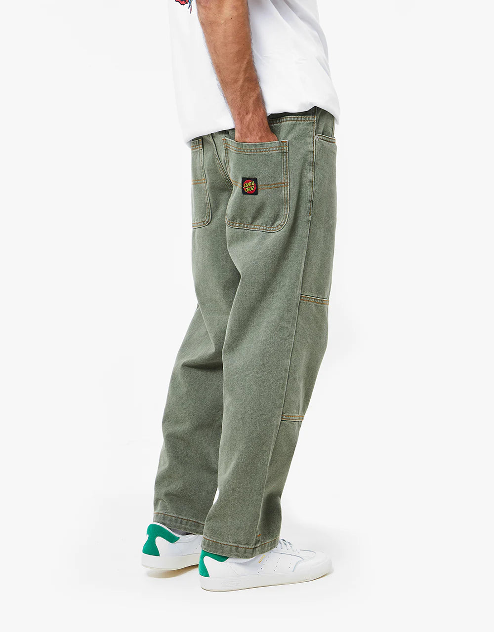 Pantalon largo SANTA CRUZ | Classic Label Panel Jean