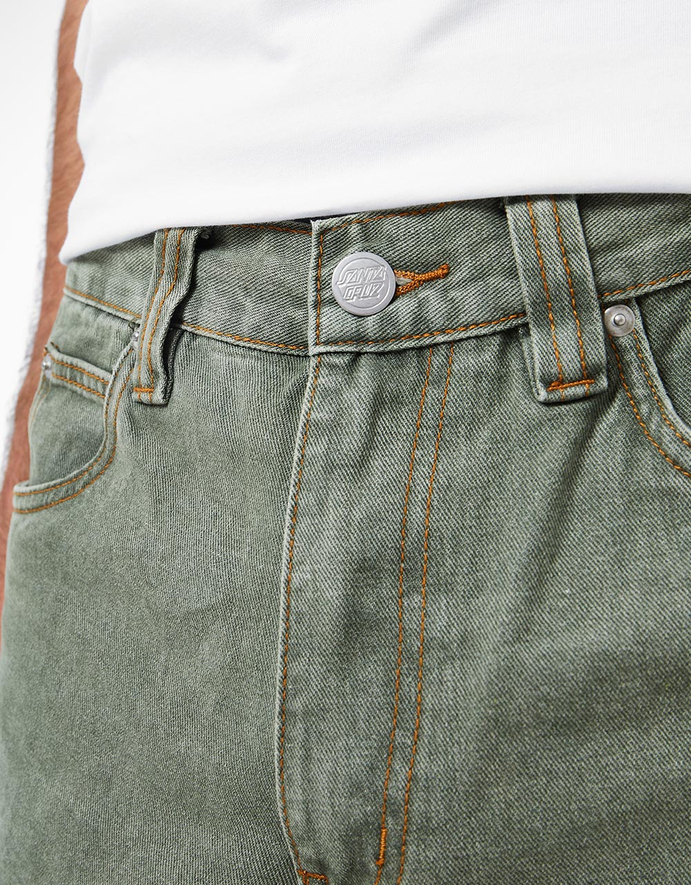 Pantalon largo SANTA CRUZ | Classic Label Panel Jean