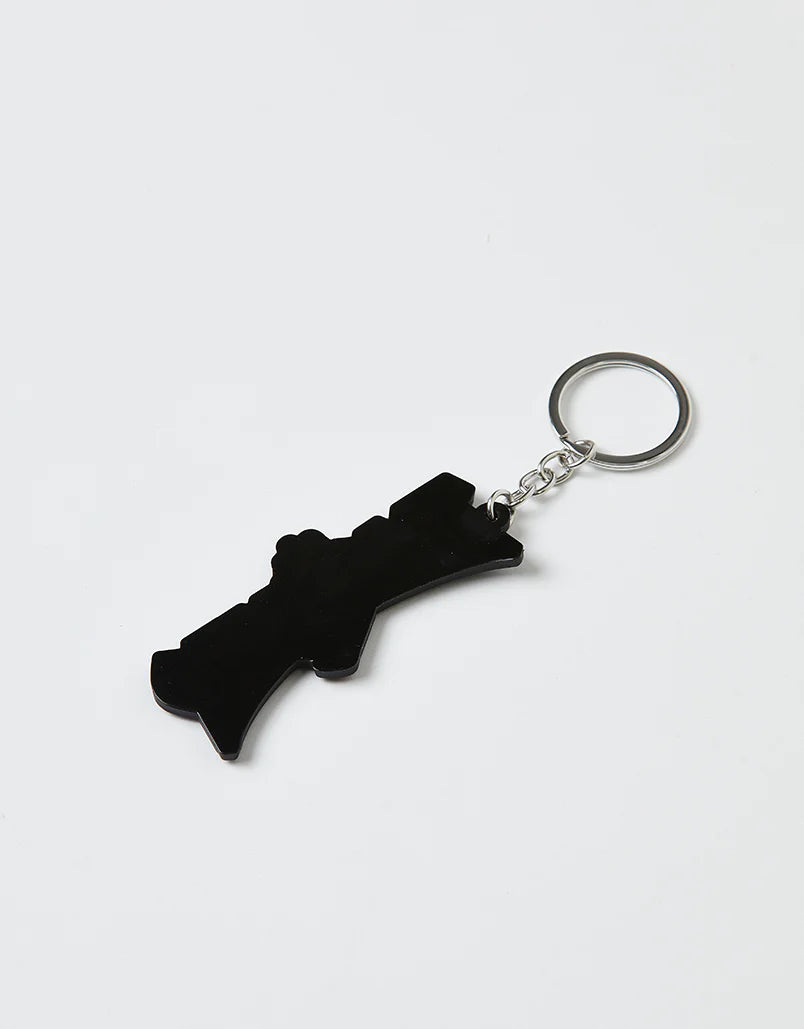 LLAVERO THRASHER X SANTA CRUZ | KEY CHAIN SCREMING LOGO