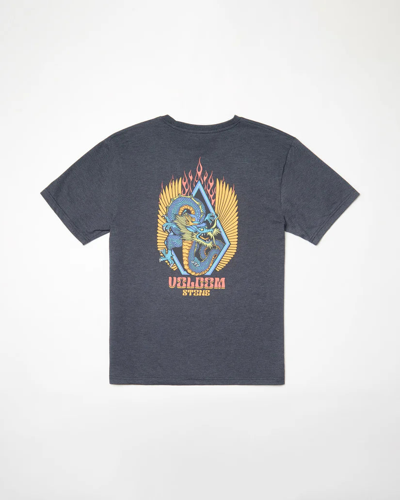 CAMISETA VOLCOM | DRAGGIN STONE HTH