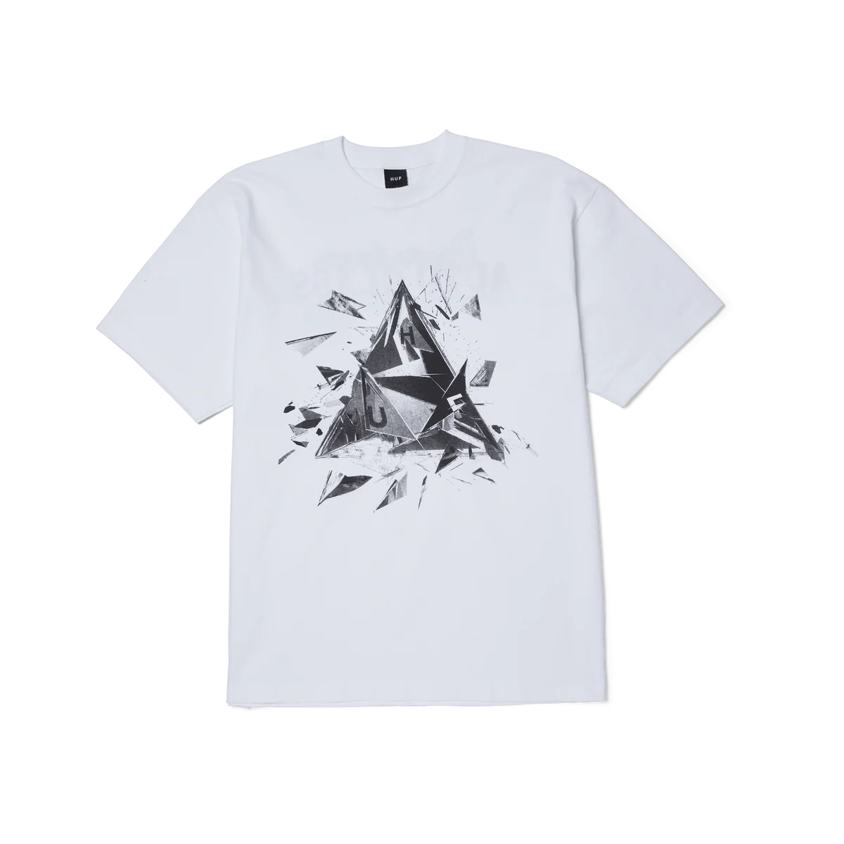 CAMISETA HUF | AUTO GLASS WHT