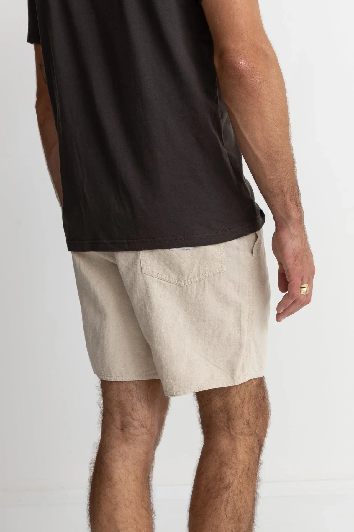 BERMUDAS RHYTHM | CLASSIC LINEN JAM SAND