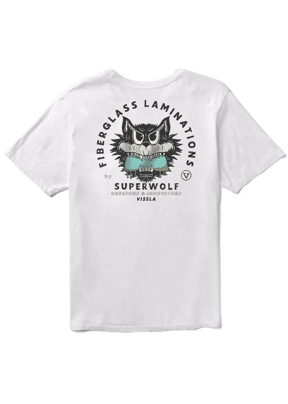 CAMISETA MANGA CORTA VISSLA | SUPER WOLF PREMIUM PKT