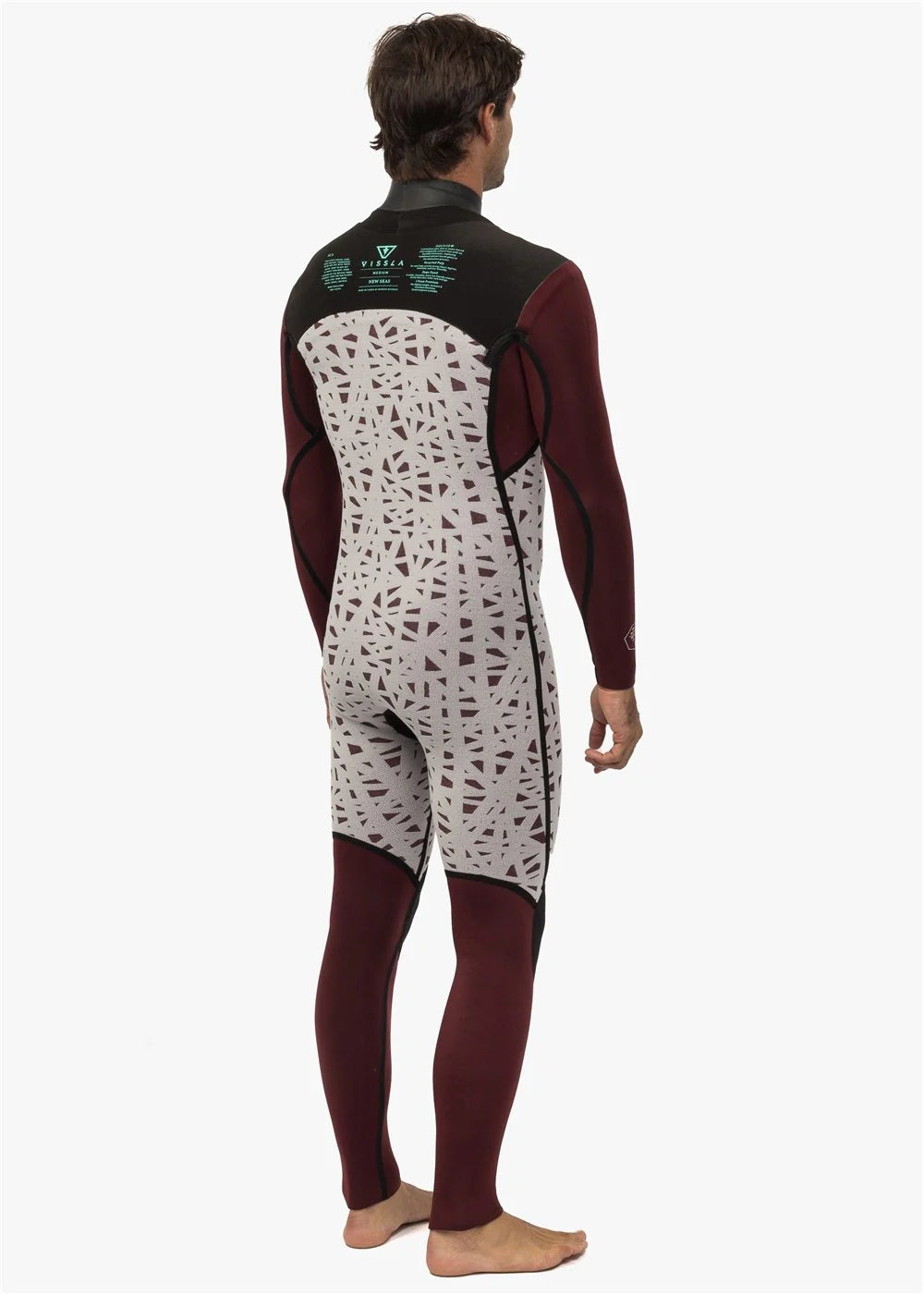 TRAJE NEOPRENO HOMBRE VISSLA | NEW SEAS 4-3 U ZIP