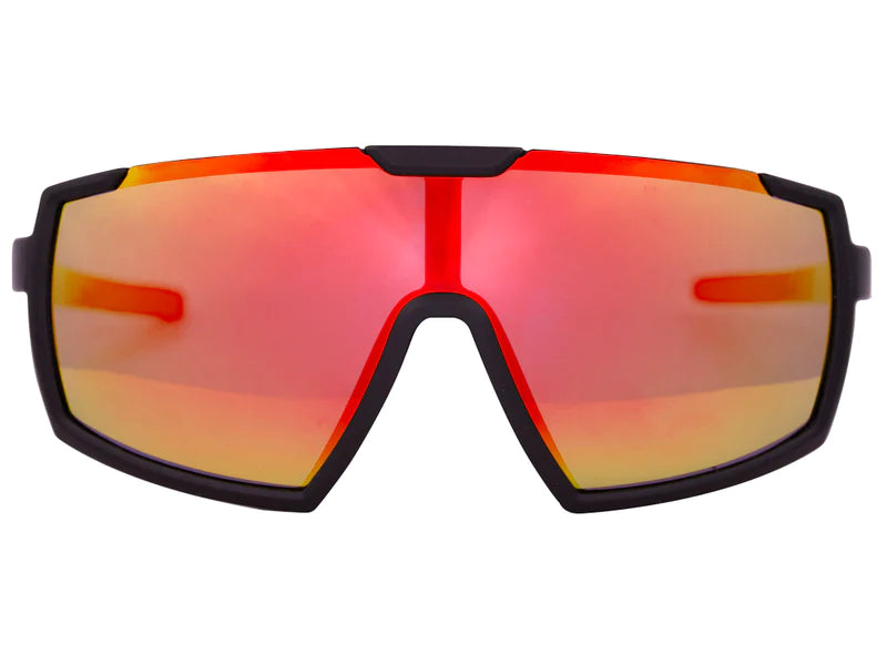 Sunglasses APHEX | IQ 2.0 Matt Black - Polar Gry-Red&blk S3 -pNK-ul Silver+OC