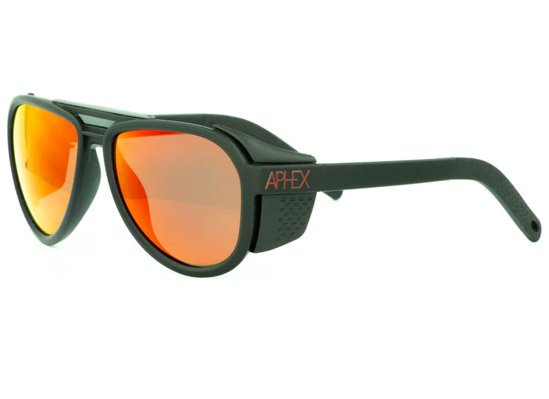 Sunglasses Aphex | Konga Matt Black - Polar Red S3