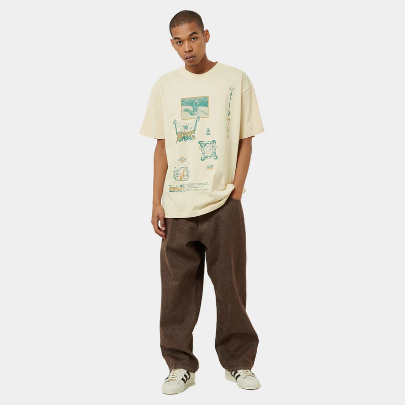 CAMISETA HUF | ZINE WASHED