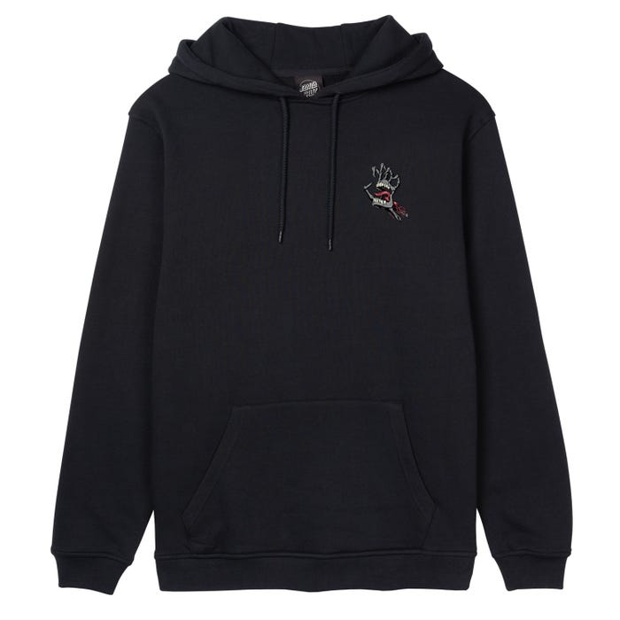 Sudadera Santa Cruz | Bone Hand Cruz Negra