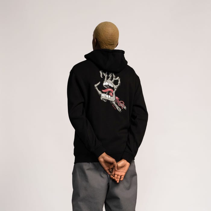 Sudadera Santa Cruz | Bone Hand Cruz Negra
