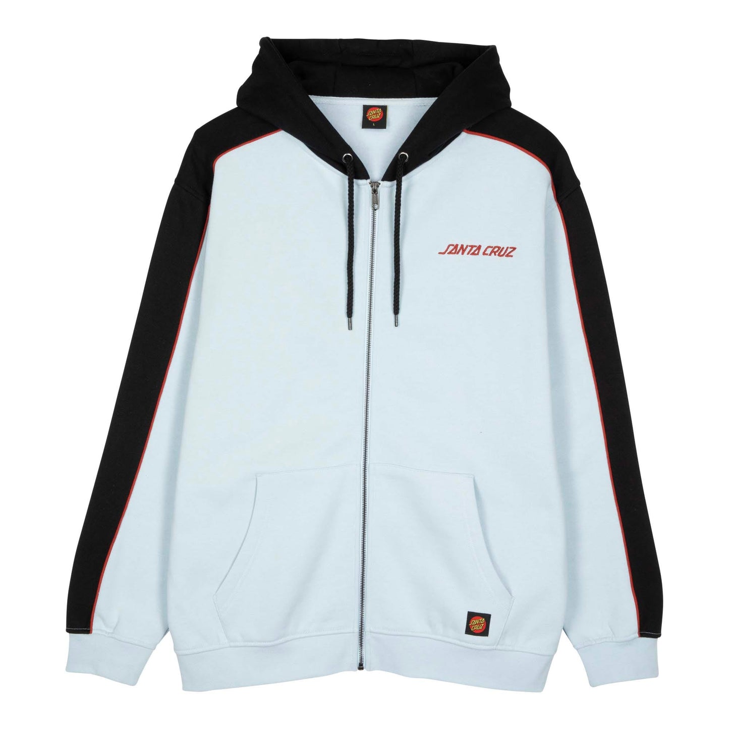 SUDADERA SANTA CRUZ | ZIP HOOD STRIP RACER FRSH BLUE