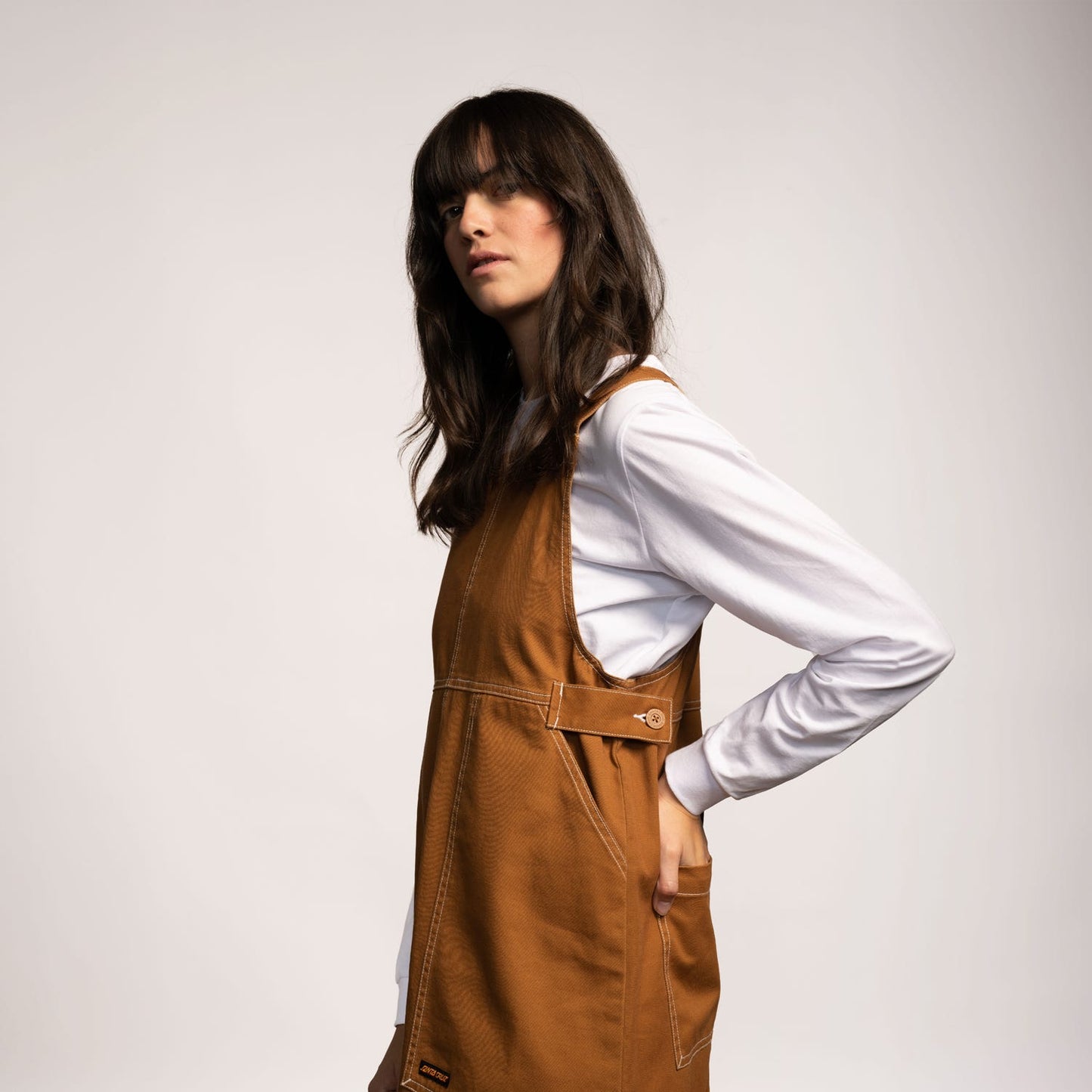Vestido Santa Cruz | Classic Pinafore Dress