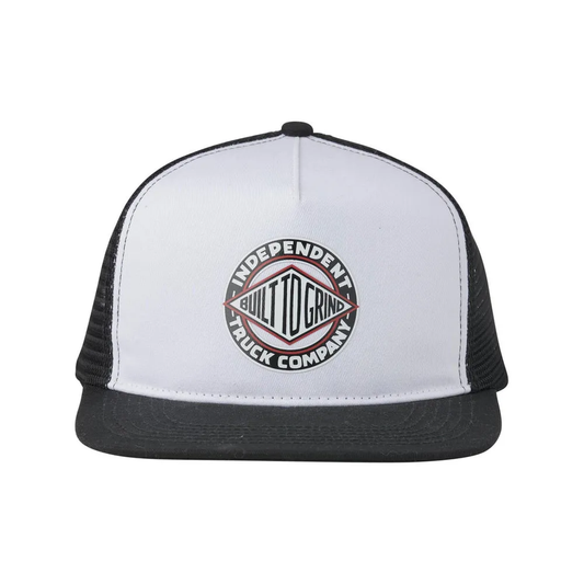 GORRA INDEPENDENT | BTG SUMMIT PRINTED MESH TRUCKER STRUCTURED WHT