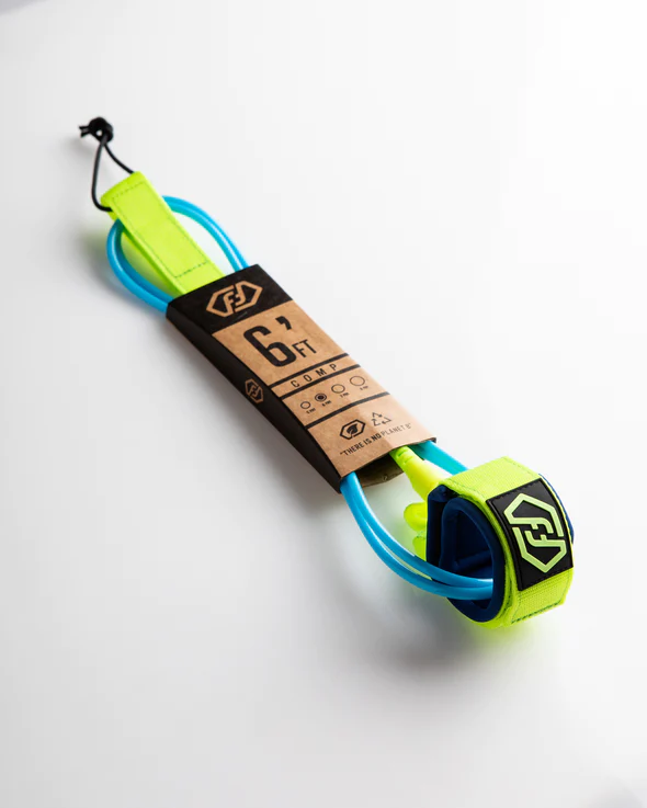 Leash FEATHER FINS | 6' - 6 mm Blue