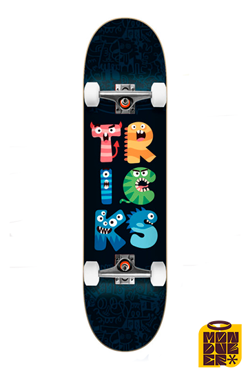 Tabla Completa TRICKS | Tatto 7.25" - Monduber Skate Shop