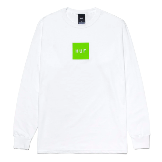 Camiseta manga larga HUF |  Essentials Box Logo - Monduber Skate Shop