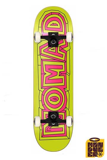 Tabla Completa NOMAD | Cavern Yellow 8.00" - Monduber Skate Shop