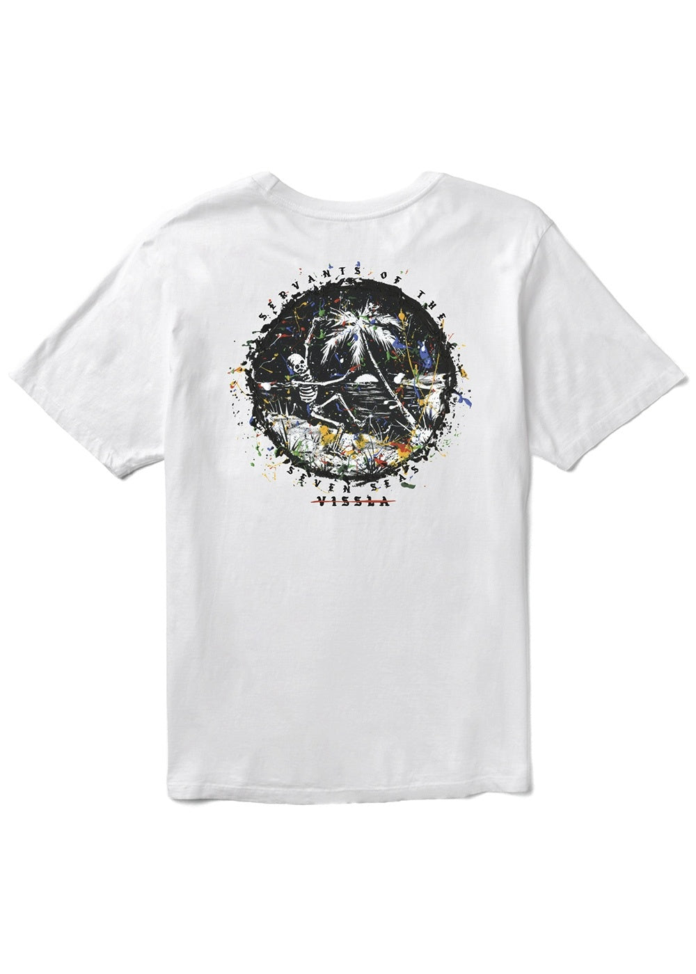 CAMISETA VISSLA | SKULL ISLAND PREMIUM ORGANIC