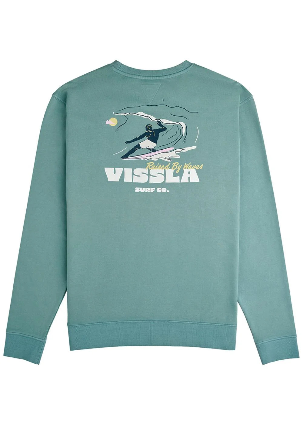 SUDADERA VISSLA | SUNSET WAVES CREW