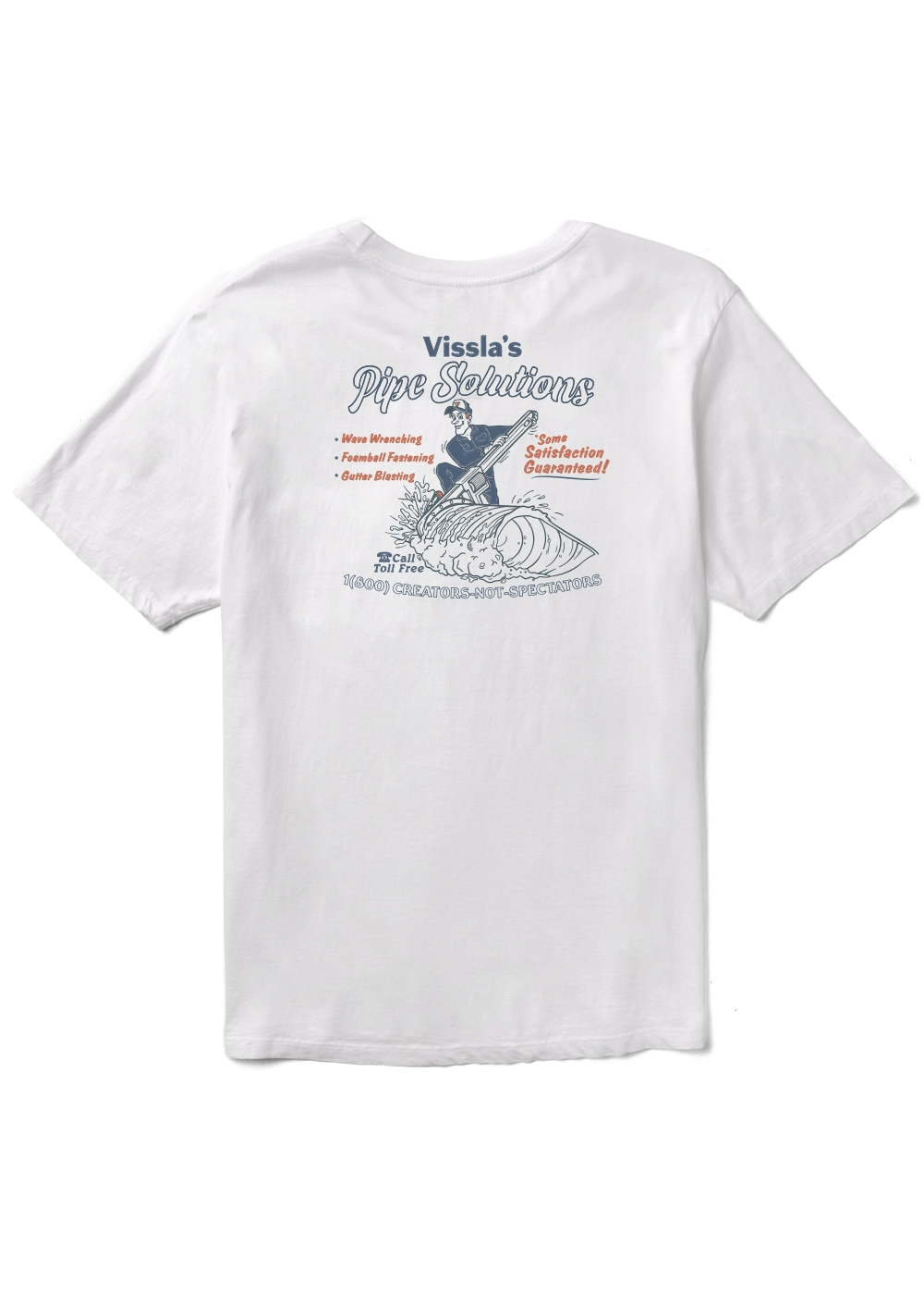 Camiseta manga cortab VISSLA | Pipe Solutions Premium