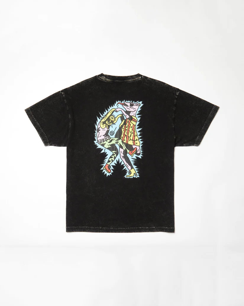 CAMISETA VOLCOM | BOB MOLLEMA 1 LSE LIGHT ACID BLK