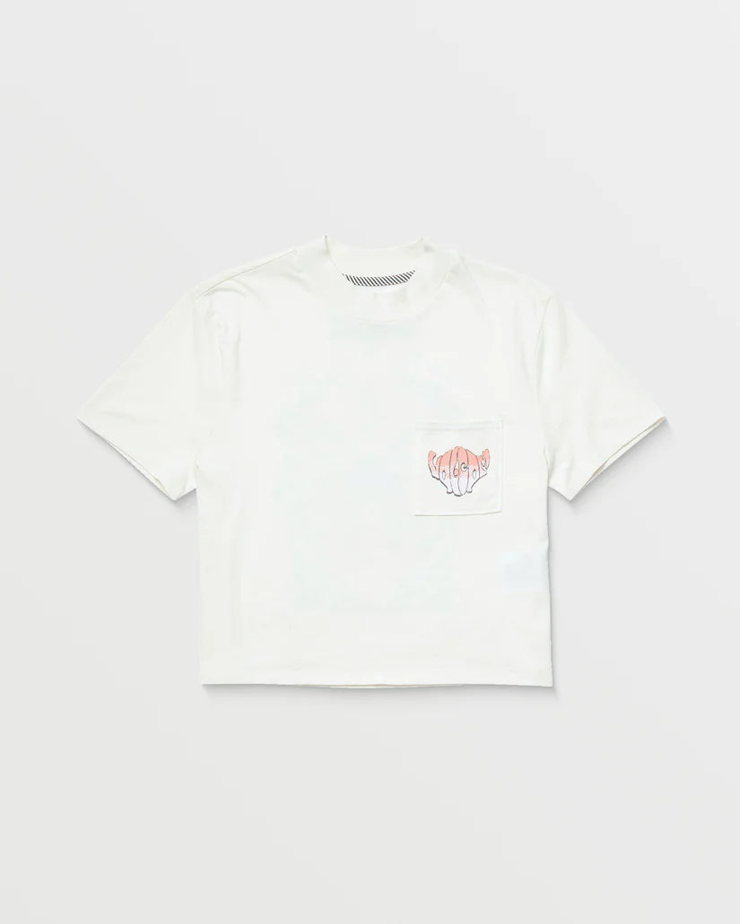 CAMISETA VOLCOM MUJER | POCKET DIAL BONE