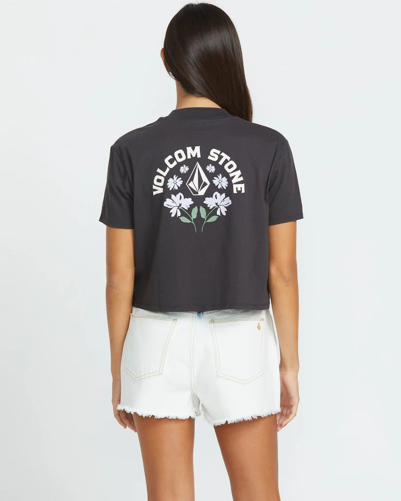 CAMISETA VOLCOM MUJER | POCKET DIAL VINTAGE BLK