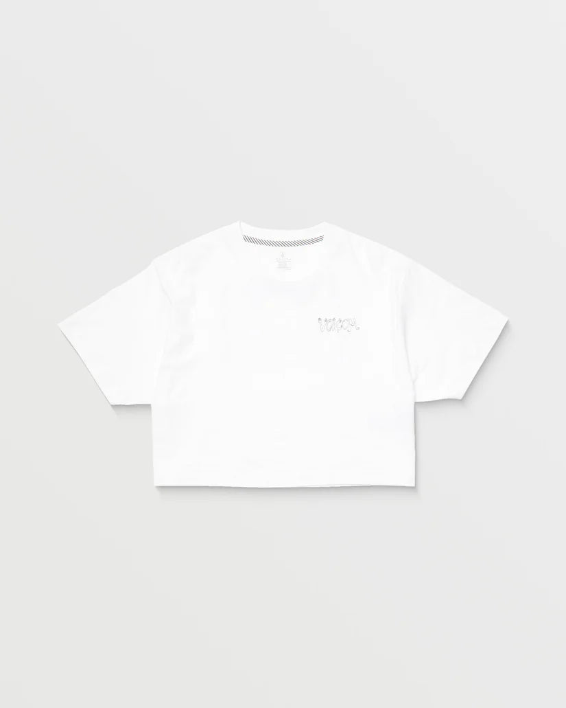 CAMISETA VOLCOM MUJER | DRUMSTONE WHT