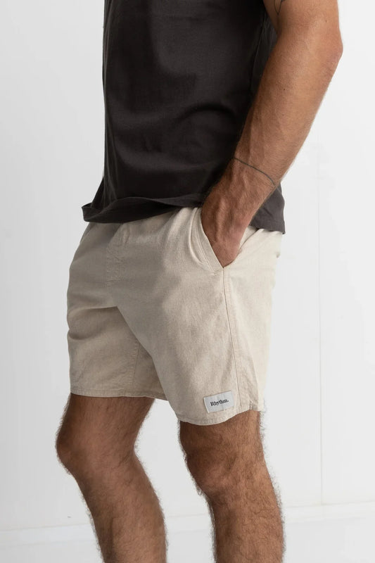 BERMUDAS RHYTHM | CLASSIC LINEN JAM SAND