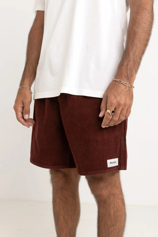 BERMUDAS RHYTHM | CLASSIC CORD JAM MERLOT