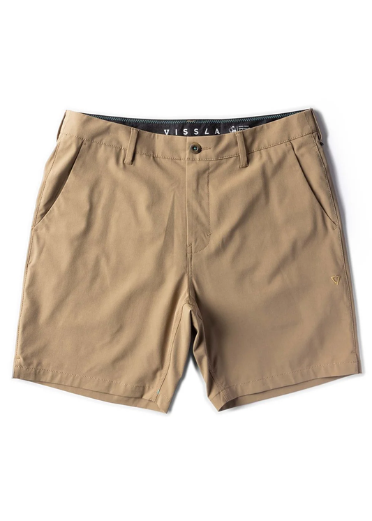 BERMUDA HÍBRIDA VISSLA | CUTLAP ECO 17.5" KHA