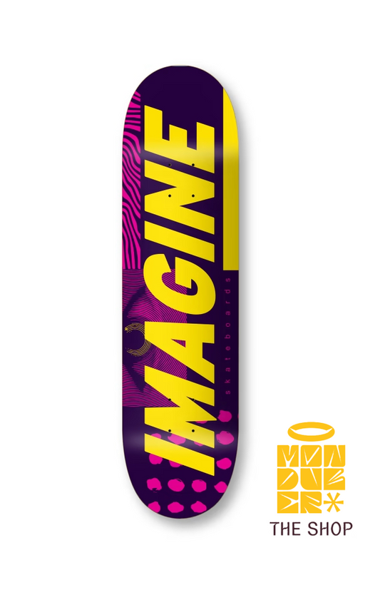 TABLA SKATE IMAGINE | DECK NAME WATCHER PINK 8.125"