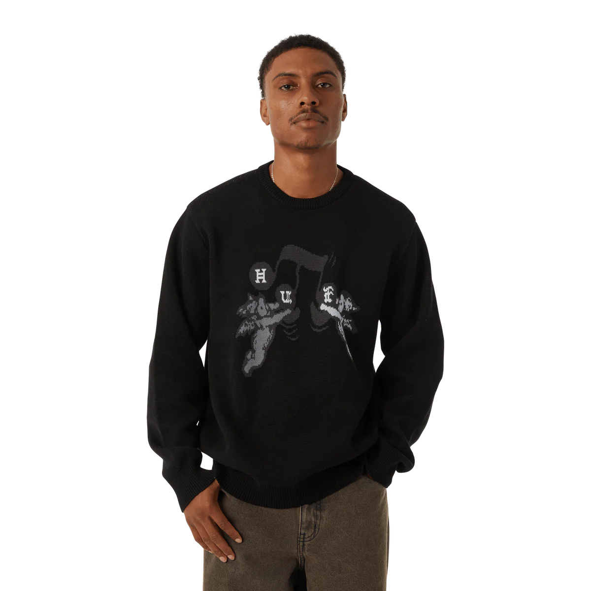 SUÉTER HUF | SONG INTARSIA