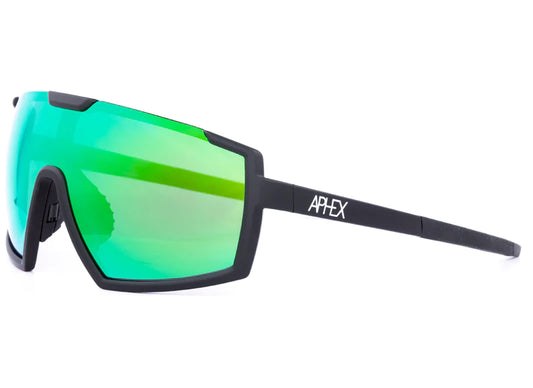 Sunglasses APHEX | IQ 2.0 Matt Black-pOLAR gRY-grn S2-pnk-UL silv+oc