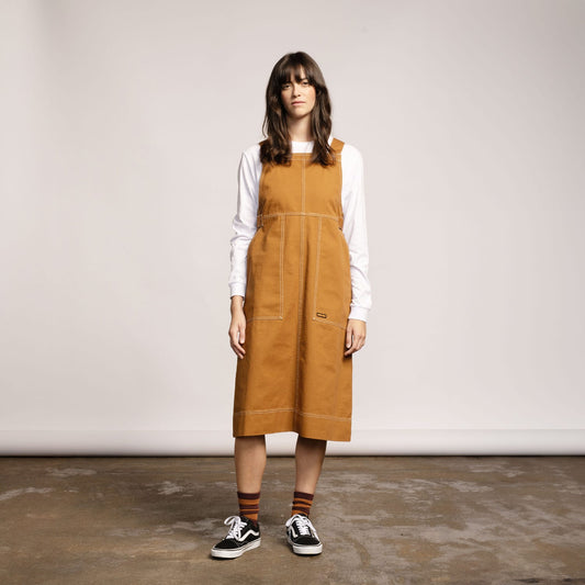 Vestido Santa Cruz | Classic Pinafore Dress