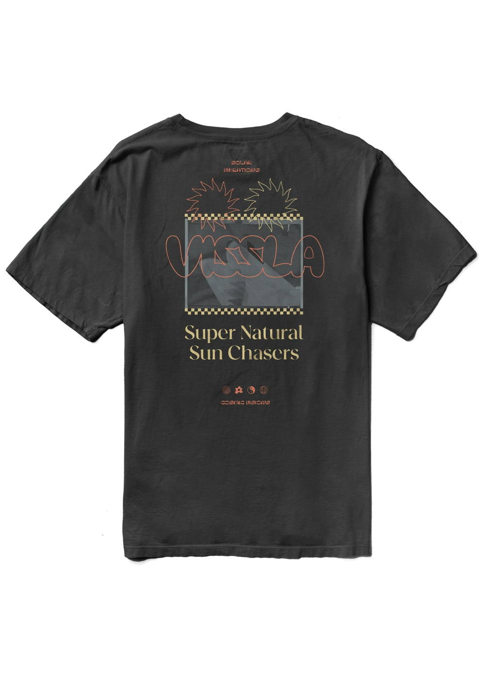 Camiseta manga corta VISSLA  |  Super Cosmics  Organic