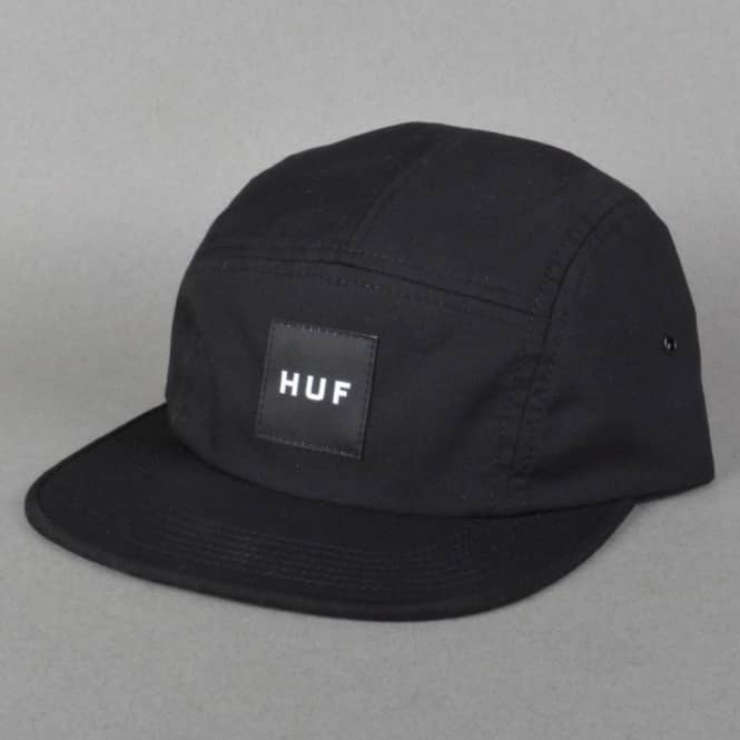 GORRA HUF |  ESSENTIALS BOX LOGO VOLL 5 PANELES