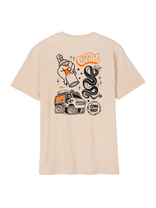 Camiseta manga corta SANTA CRUZ | Sb X Mike Giant Center