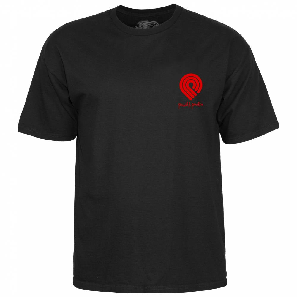 Camiseta Powell Peralta | TUCKING SKELETON BLACK