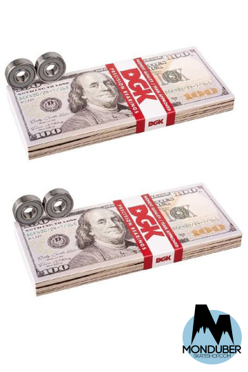 Rodamientos DGK | Benjamins PACK de 8 - Monduber Skate Shop