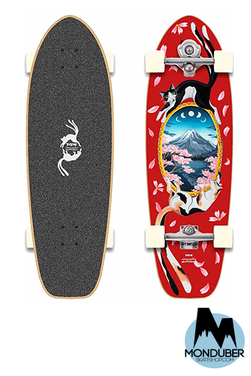 Surfskate YOW x Mercedes Bellido | Artist Series LIMITED EDITION eje S5 - Monduber Skate Shop