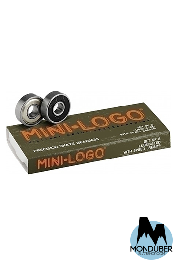 Rodamientos Mini Logo | Series 3 608ZRS - Monduber Skate Shop