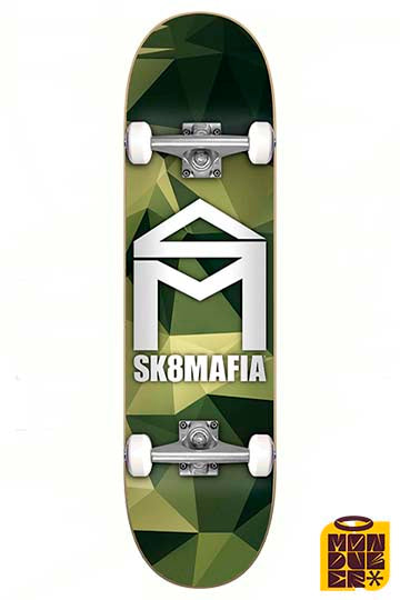 Tabla Completa SK8 MAFIA | House Logo Camo 7.87"