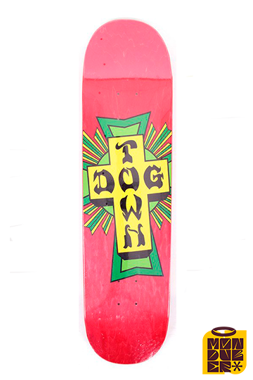 Tabla DOG TOWN | DOGTOWN STREET CROSS GREEN CROSS 8.0" - Monduber Skate Shop