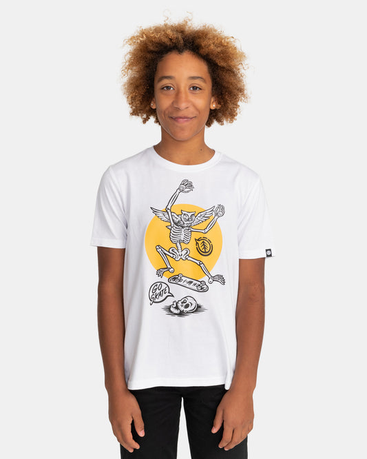 Camiseta Niño ELEMENT |  Flippin White