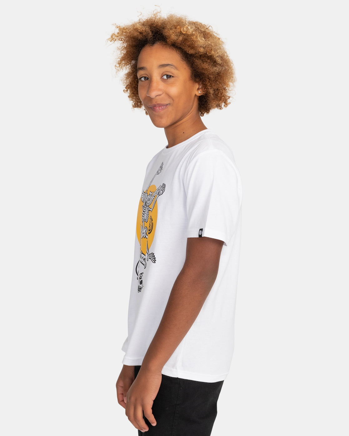 Camiseta Niño ELEMENT |  Flippin White