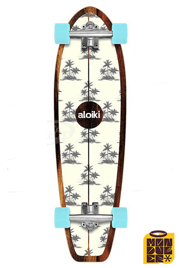 Cruiser ALOIKI | Palms 30"x 8.5" - Monduber Skate Shop