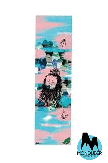 Lija Mob Grip - Nora - Multicolor (9" x 33") - Monduber Skate Shop