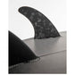 Quillas FEATHER FINS |  Fiberglass  Series Balck Click Tab